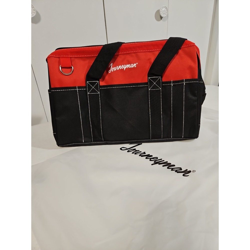 Journeyman‎ Canvas Tool Bag Mechanic Electrician Technician Full Zip New In Bag